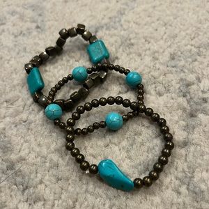 Rustic style bracelets